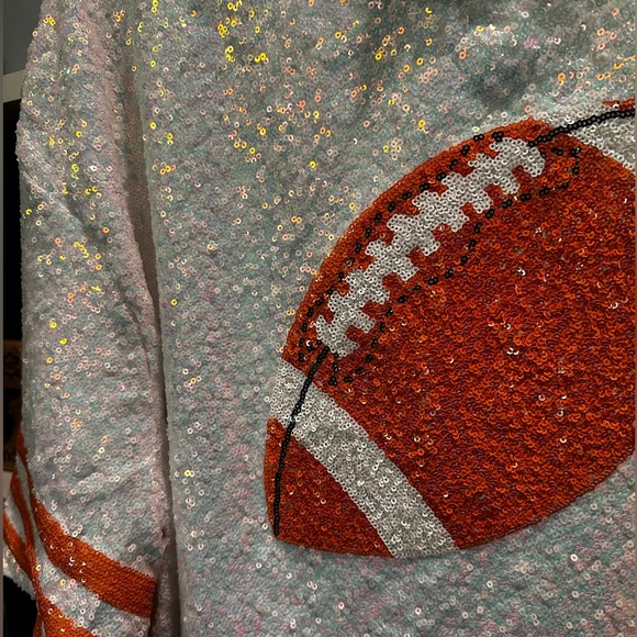 LIFE OF THE TAILGATE SEQUIN T-SHIRT DRESS - Picture 3 of 4